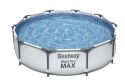 Bestway 56408 BASEN STELAŻOWY STEEL PRO MAX Z POMPĄ FILTRACYJNĄ 3.05m x 0.76m