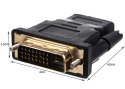 Adapter DVI na HDMI M/Ż