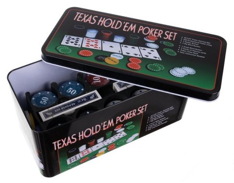Zestaw do pokera TEXAS