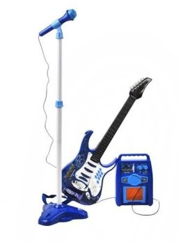 Gitara elektryczna + mikrofon + wzmacniacz nieb