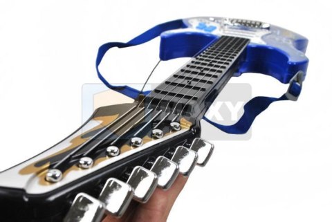 Gitara elektryczna + mikrofon + wzmacniacz nieb