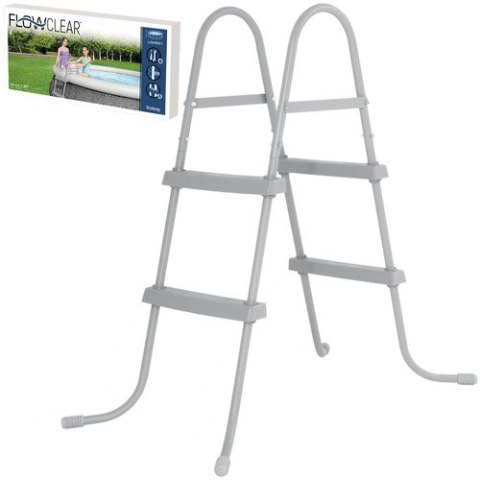 Drabinka do basenu 84cm - BESTWAY 58430