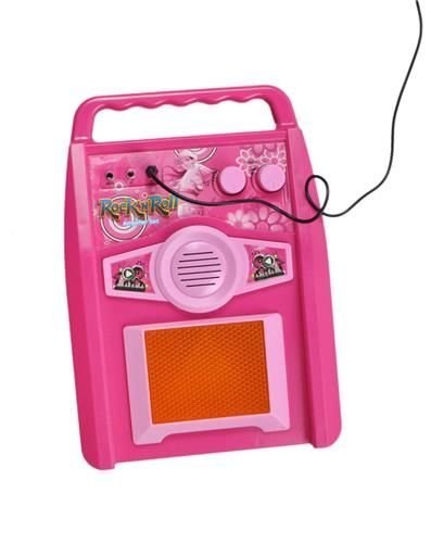 Gitara + mikrofon + wzmacniacz róż G4709