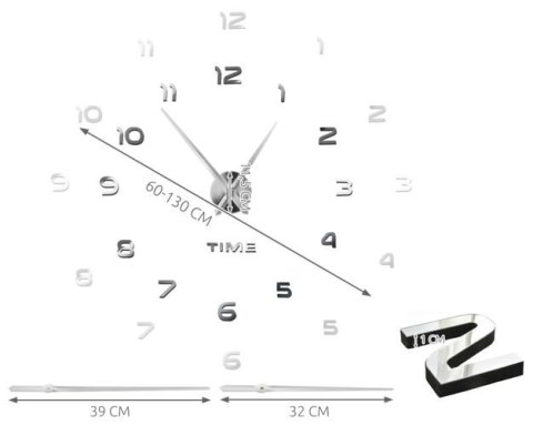 Zegar ścienny DIY - Z4785