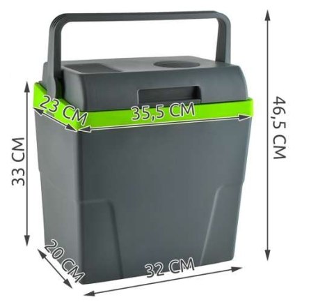Lodówka turystyczna 16L 12V DC