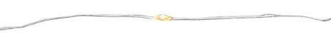Lampki 100 LED drucik - ciepły biały - na baterie