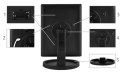 Lusterko LED czarne L7870