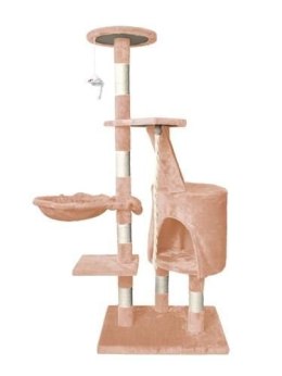Drzewko dla kota 118cm beżowe