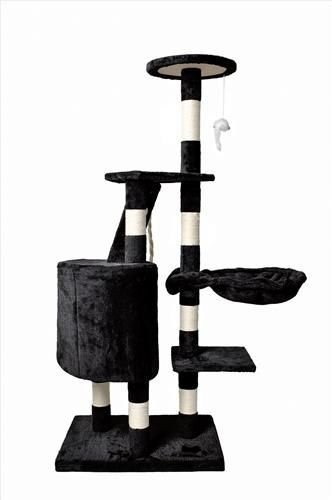 Drzewko dla kota 118cm czarne