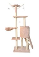 Drzewko dla kota 138cm beżowe