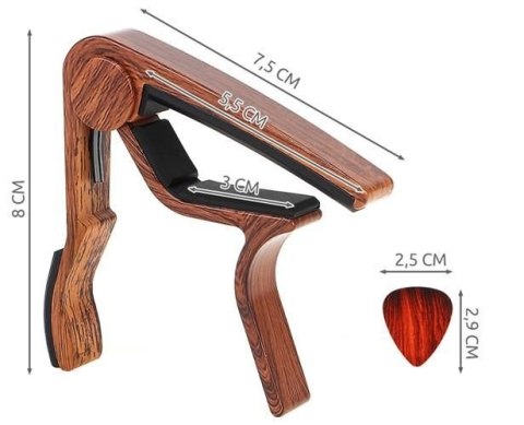 Kapodaster z 3 kostkami