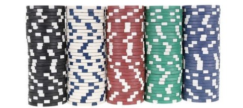 Poker - zestaw 300 żetonów w walizce HQ