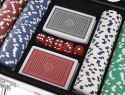 Poker - zestaw 300 żetonów w walizce HQ