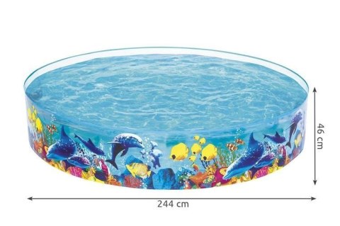 Basen rozporowy dla dzieci 244x46cm BESTWAY 55031