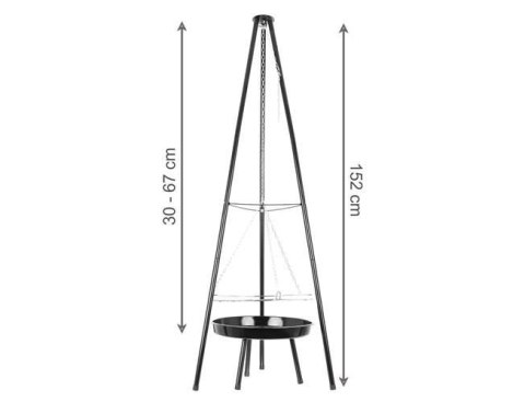 Grill ogrodowy wiszący G9792