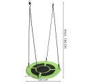 Huśtawka bocianie gniazdo 100cm zielono-czarna