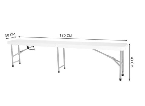 Ławka ogrodowa składana 180cm SO9995