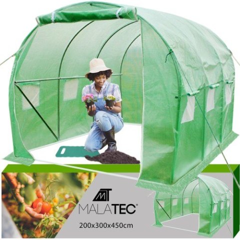 Tunel ogrodniczy - szklarnia 4,5x3x2m