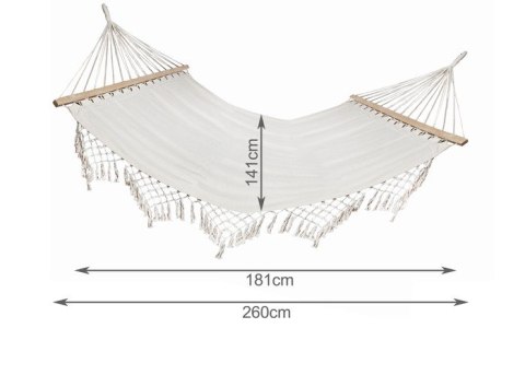 Hamak ogrodowy Cordoba 200x150cm