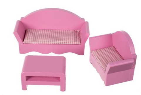 Domek drewniany dla lalek - willa D11252