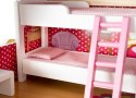 Domek drewniany dla lalek - willa z basenem D11251