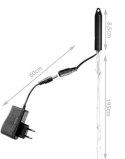 Lampki 200 LED - włosy anioła - zimny biały 12V