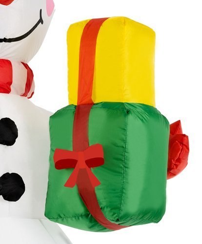 Bałwan dmuchany podświetlany LED - multicolor