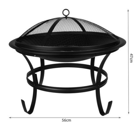 Grill ogrodowy - palenisko G11825
