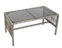 Meble ogrodowe technorattanowe M11961 - szare