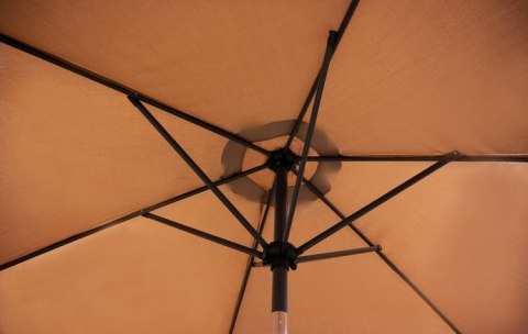 Parasol plażowy/ogrodowy 3m - brązowy