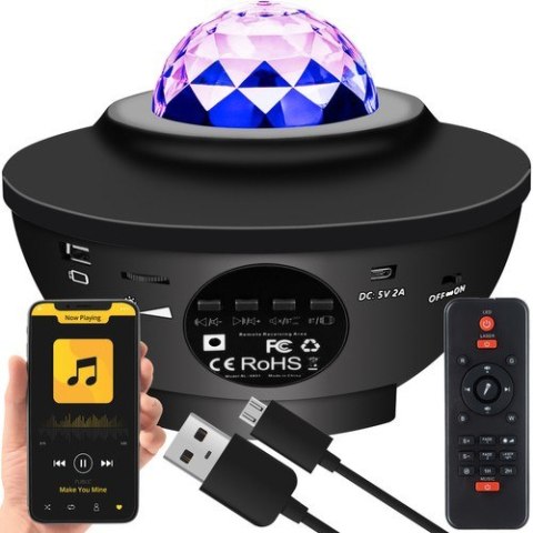 Projektor gwiazd LED - Lampka nocna