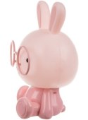 Lampka nocna- królik różowy 23cm