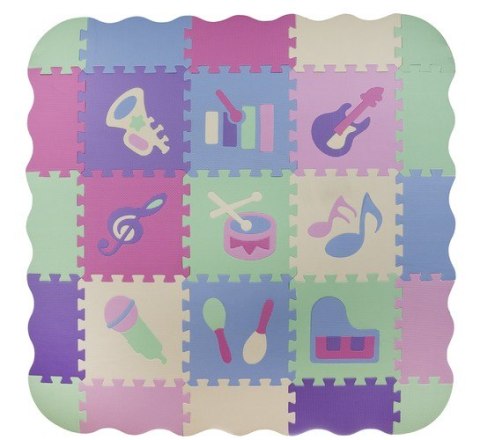 Puzzle piankowe 30x30cm - 9el. P16135