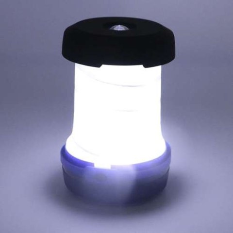 Lampa turystyczna składana 2w1- niebieska