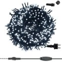 Lampki choinkowe 300 LED zimny biały L14003