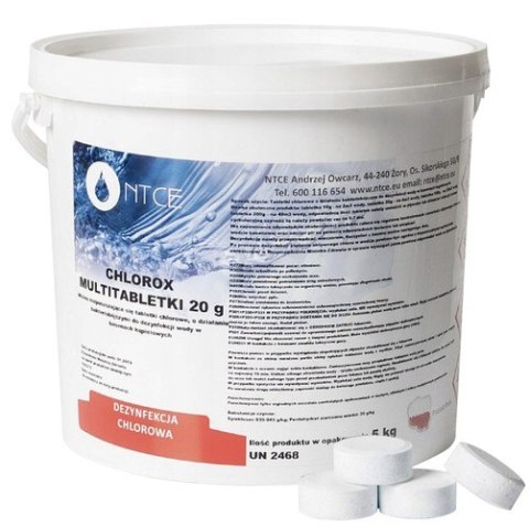 Multitabletki - chemia do basenu 5kg/ 20g