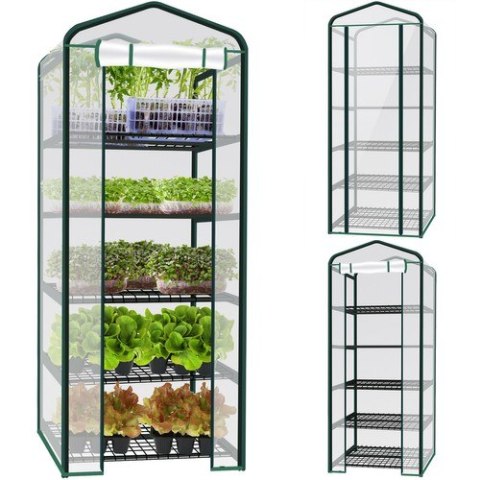 Szklarnia foliowa mini - 5 półek S13126