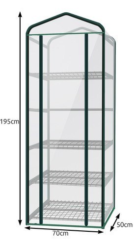 Szklarnia foliowa mini - 5 półek S13126