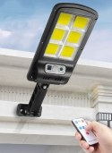 Lampa solarna 120 LED z panelem zewnętrznym Izoxis