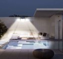 Lampa solarna 171 LED z panelem zewnętrznym Izoxis