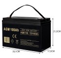 Akumulator AGM 12V 100AH