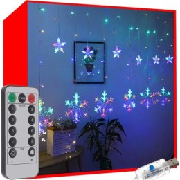 Kurtyna świetlna 138 LED USB multicolor KŚ19742
