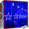 Kurtyna świetlna 138 LED USB- zimny biały KŚ19752