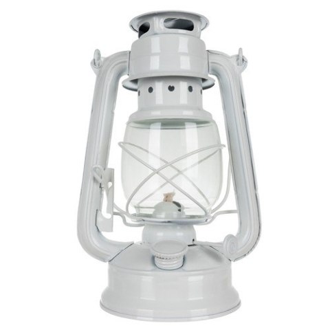 Lampa naftowa biała 24cm