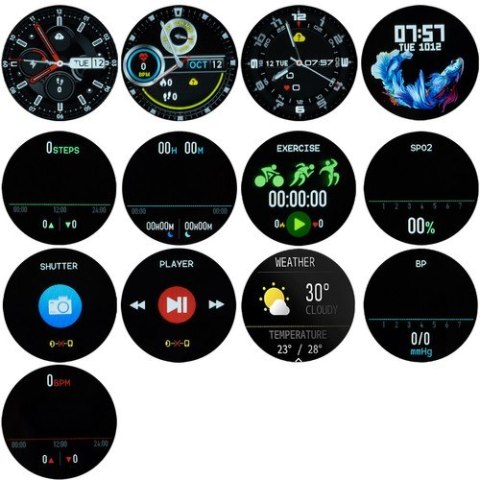 Smartwatch męski K27 Izoxis 19160