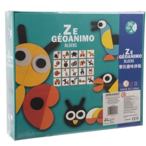 Układanka drewniana- puzzle Kruzzel 20350