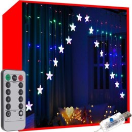 Kurtyna świetlna 136LED USB- multicolor KŚ19772