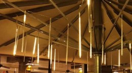 Lampki- meteory 36LED 50cm- ciepły biały 19930