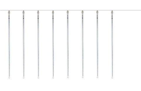 Lampki- meteory 36LED 50cm- zimny biały 19931