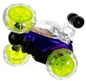Samochód akrobata "Crazy Twister" niebieski S4695